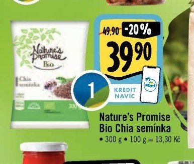 Nature’s Promise Bio Chia semínka