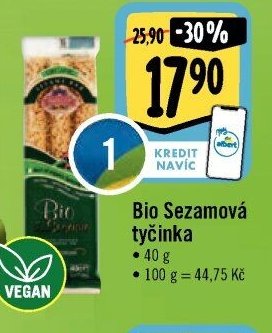 Bio Sezamová tyčinka