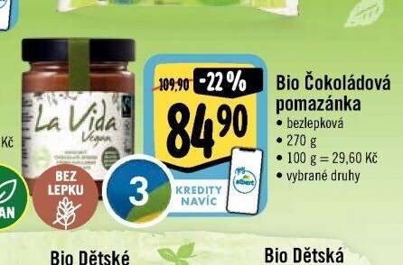 Bio Čokoládová pomazánka