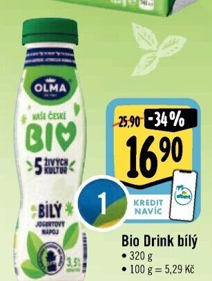 Jogurtový drink bio Olma