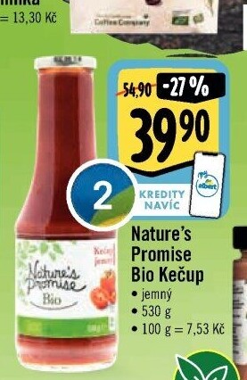 Kečup bio Nature'