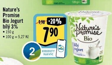 Bílý jogurt 3% Bio Nature'