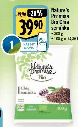 Chia semínka bio Nature'