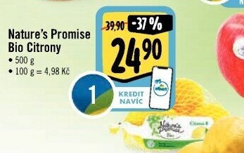 Citrony bio Nature'