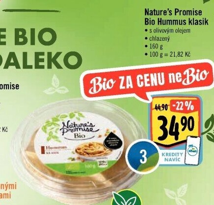 Hummus Bio Nature'