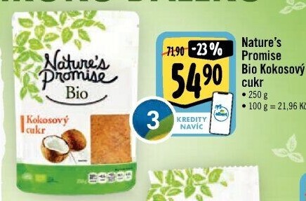 Kokosový cukrbio Nature'
