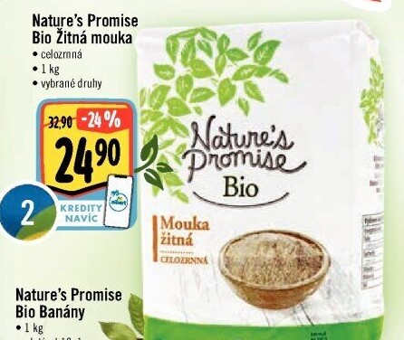 Mouka žitná celozrnná bio Nature'