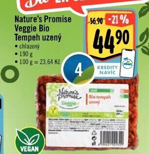 Tempeh uzený bio Veggie Nature'