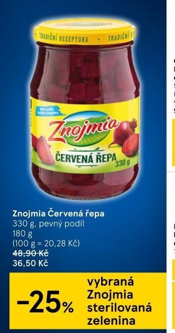 Znojmia Červená řepa
