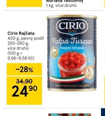 Cirio Rajčata