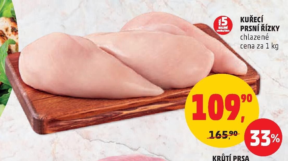 Kuřecí prsní řízky