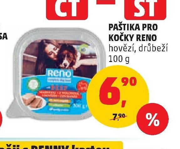 Paštika pro kočky Reno