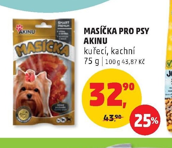 Masíčka pro psy Akinu