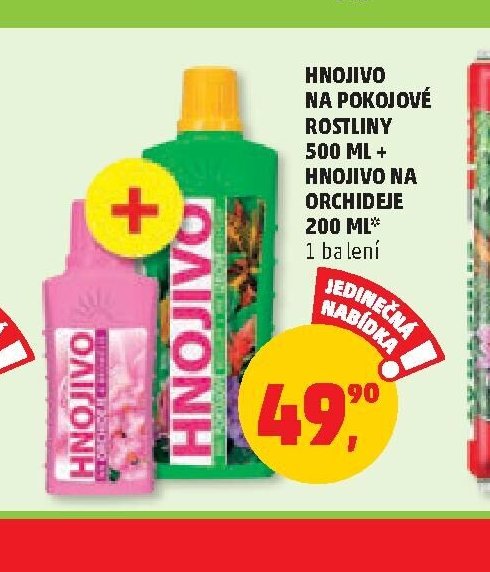 Hnojivo na pokojové rostliny / na orchideje