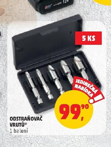 ODSTRAŇOVAČ VRUTŮ