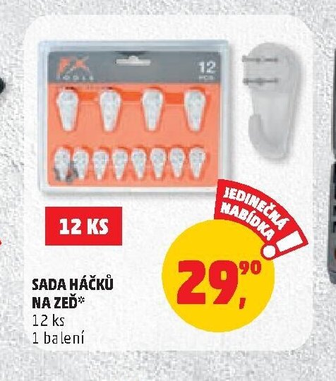 SADA HÁČKŮ NA ZEĎ