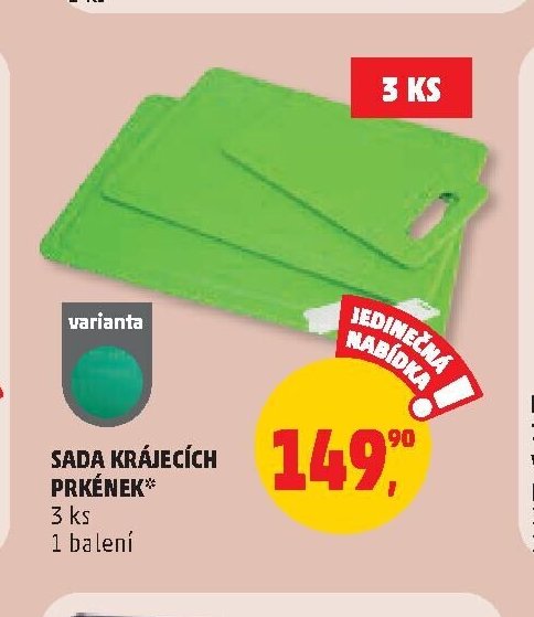 Sada krájecích prkének