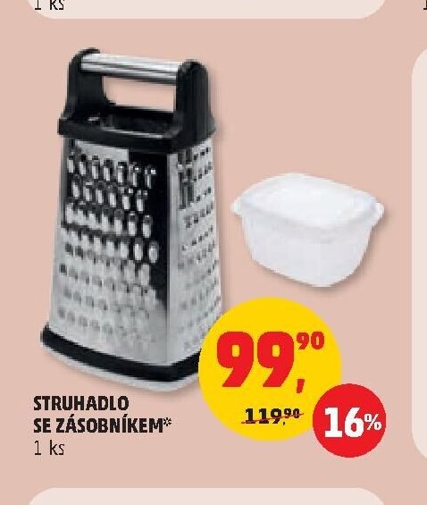 Struhadlo se zásobníkem