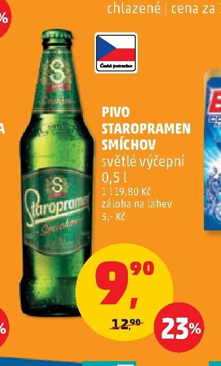 Pivo Staropramen Smíchov