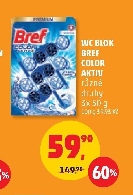 WC blok Bref Color Aktiv