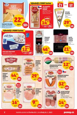 akční leták Penny Market 20.1.2022-26.1.2022