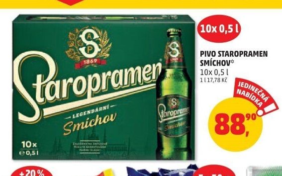 PIVO STAROPRAMEN SMÍCHOV