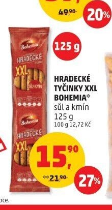 HRADECKÉ TYČINKY XXL BOHEMIA