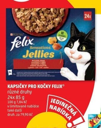 Kapsičky pro kočky Felix