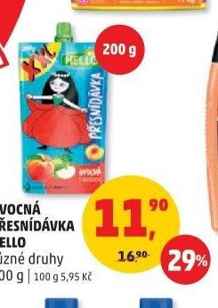 Ovocná přesnídávka Hello
