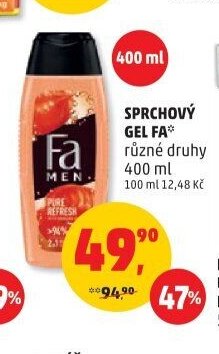 Sprchový gel Fa