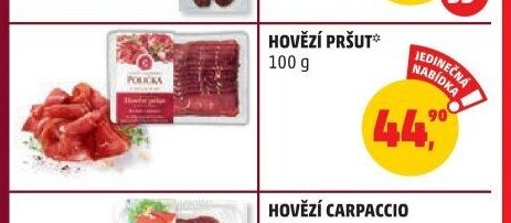 HOVĚZÍ PRŠUT
