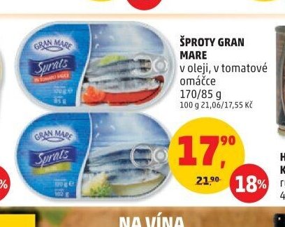 Šproty Gran Mare