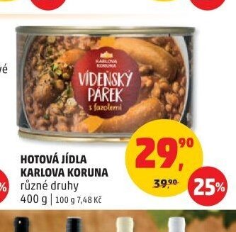 Hotová jídla Karlova Koruna