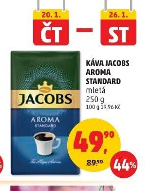 KÁVA JACOBS AROMA STANDARD