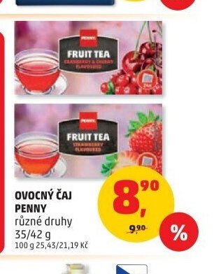 OVOCNÝ ČAJ PENNY