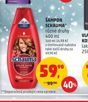 ŠAMPON SCHAUMA 400 ml
