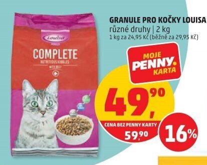 Granule pro kočky Louisa