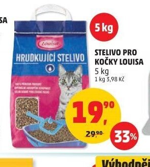 Stelivo pro kočky Louisa