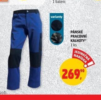 PÁNSKÉ PRACOVNÍ KALHOTY