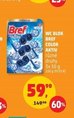 WC blok Bref Color Aktiv