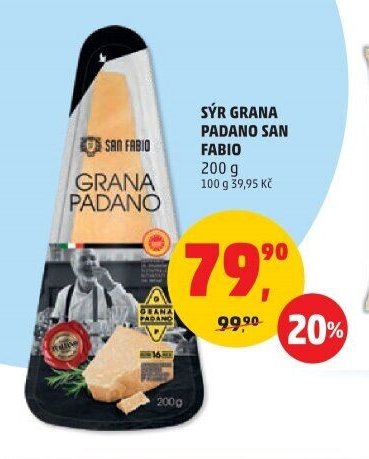 Sýr Grana Padano San Fabio