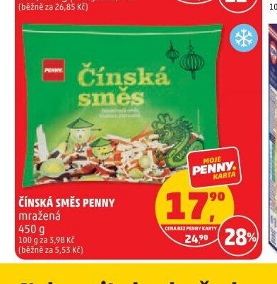 Čínská směs Penny mražená