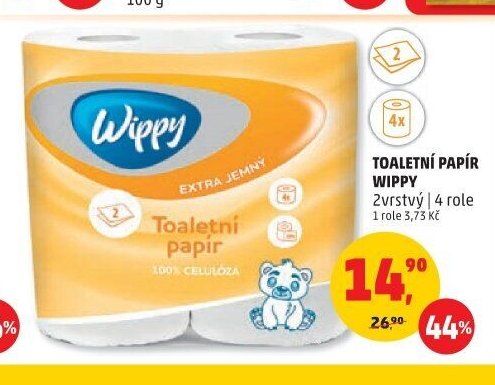 TOALETNÍ PAPÍR WIPPY