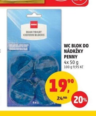 WC BLOK DO NÁDRŽKY PENNY