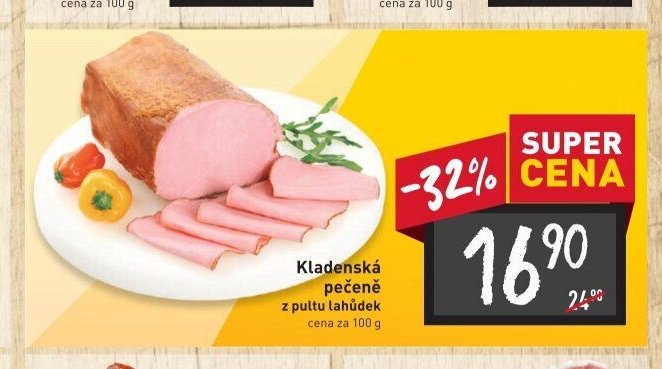 Kladenská pečeně z pultu lahůdek