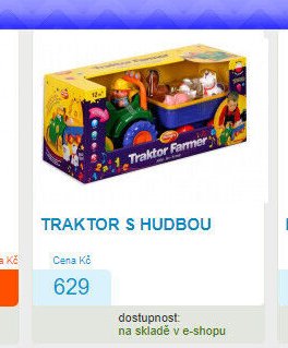 TRAKTOR S HUDBOU
