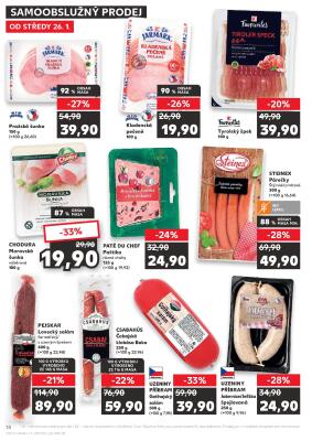 akční leták Kaufland 26.1.2022-1.2.2022