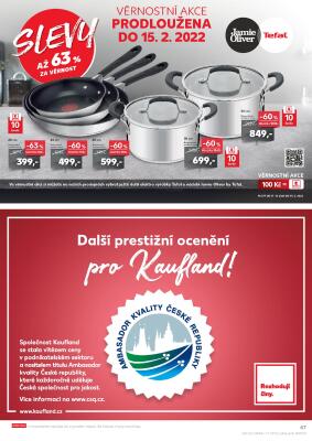 akční leták Kaufland 26.1.2022-1.2.2022