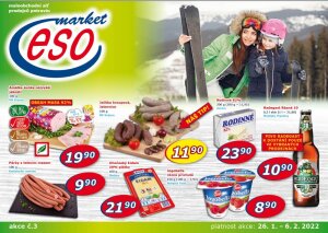 akční leták ESO MARKET 26.1.2022-6.2.2022