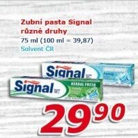 Pasty na zuby Signal